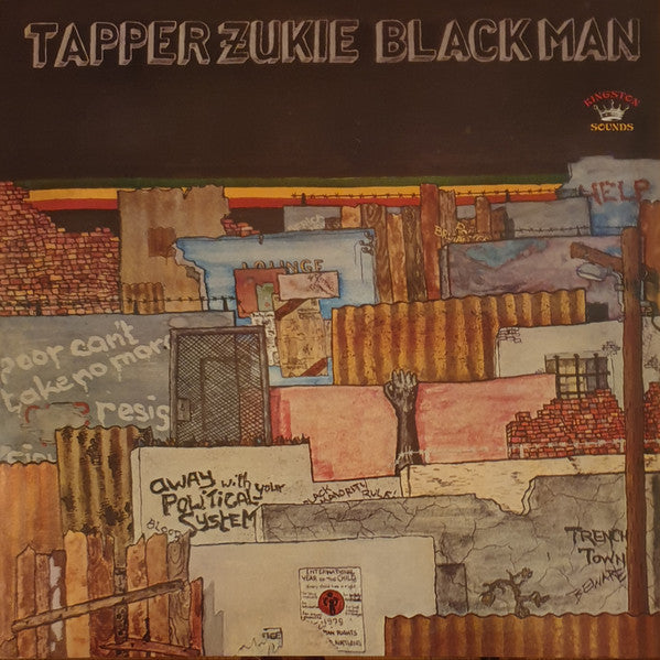 Tapper Zukie : Black Man (LP, Album, RE)