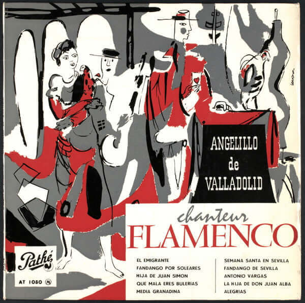 Angelillo De Valladolid : chanteur flamenco (10", Album, Mono)