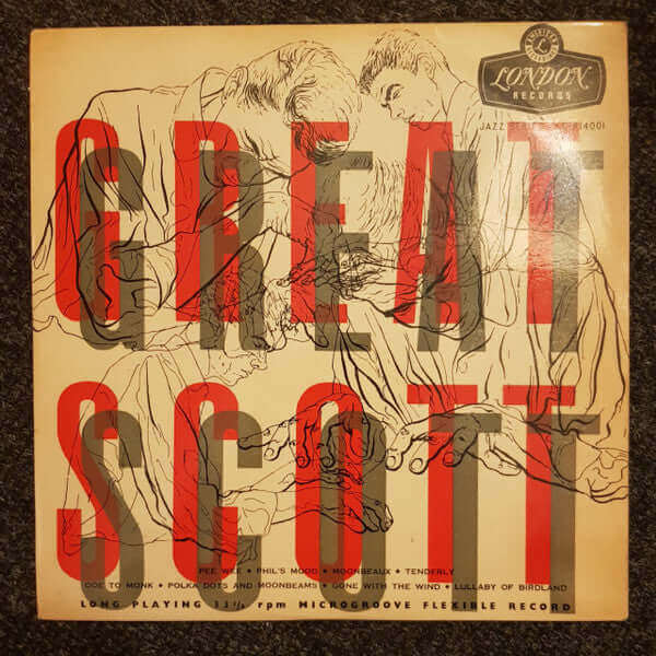 Bobby Scott Trio : Great Scott (10", Album)