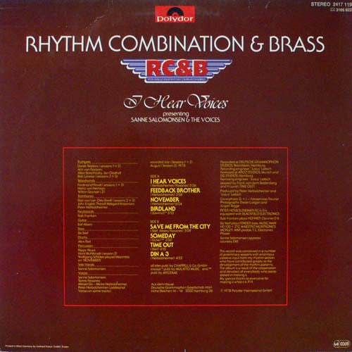 Vinylskiva : Peter Herbolzheimer Rhythm Combination & Brass - I