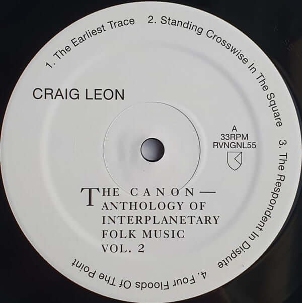 Craig Leon : The Canon — Anthology Of Interplanetary Folk Music Vol. 2 (LP, Album)