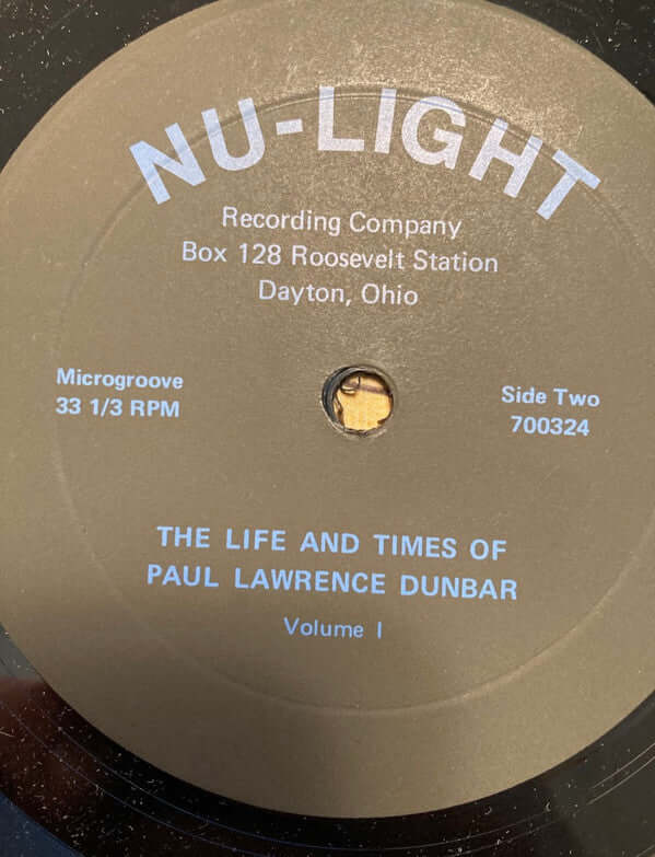 Taffy Douglas : The Life And Times Of Paul Lawrence Dunbar (2xLP)