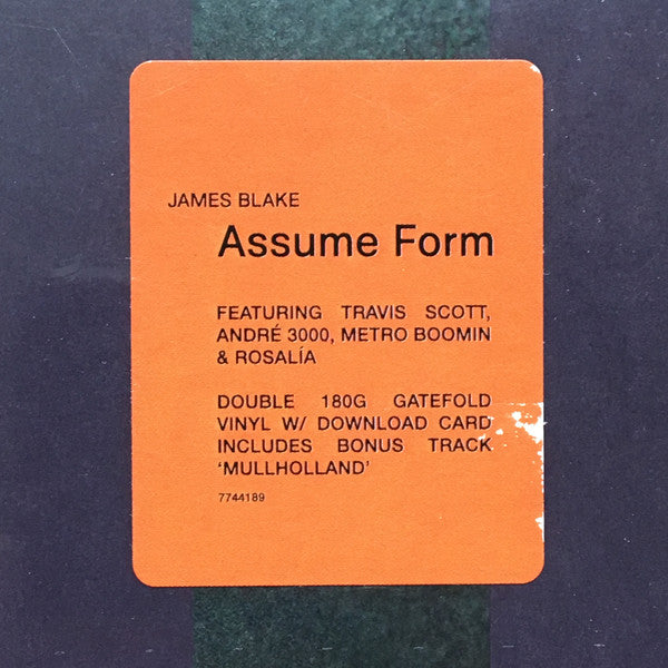 James Blake : Assume Form (2xLP, Album, 180)