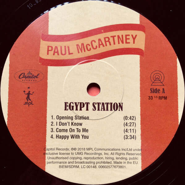 Paul McCartney : Egypt Station (Explorer’s Edition) (3xLP, Album, Ltd)