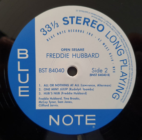 Freddie Hubbard - Open Sesame (Vinyl, LP, Album, Reissue, Stereo