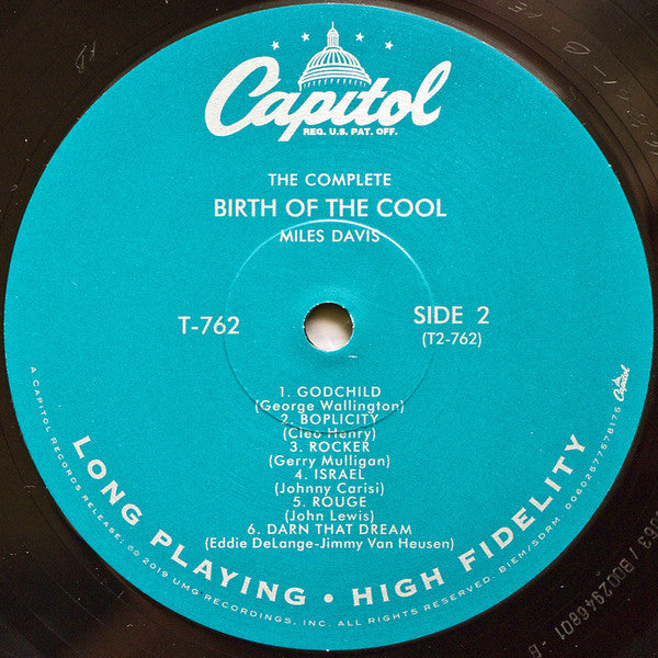 Miles Davis : The Complete Birth Of The Cool (Comp, Mono, Ltd, RM + LP, Comp, Mono, Ltd, RM, Gat)
