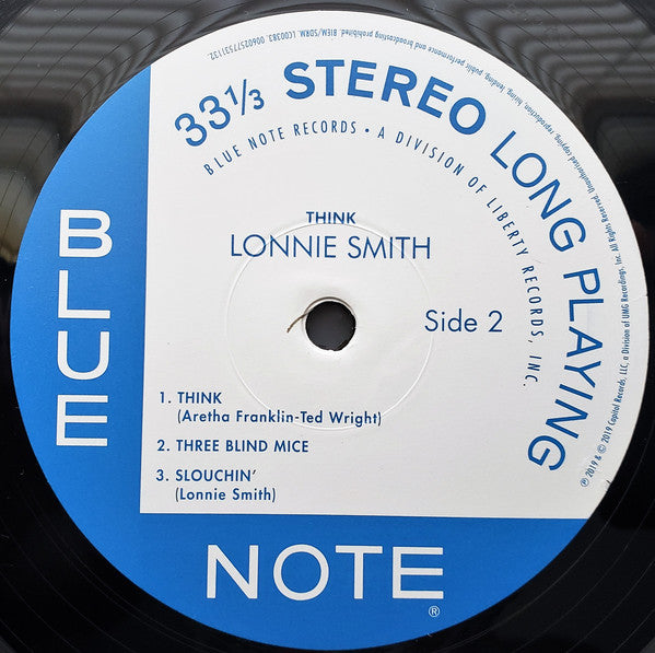 Lonnie Smith : Think! (LP, Album, RE, 180)