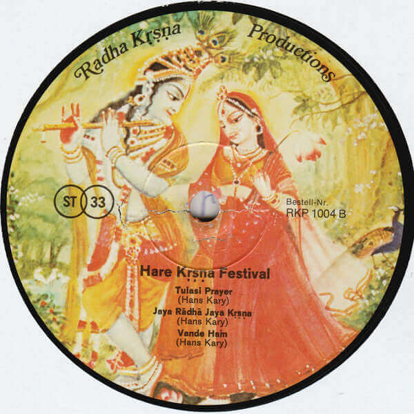 Hare Krsna Festival : Hare Kṛṣṇa Festival (LP, Album)