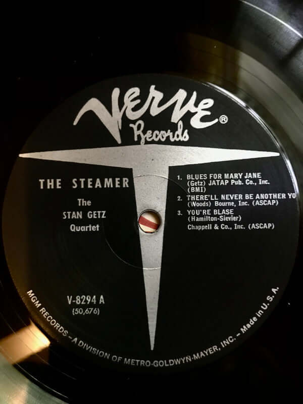 Stan Getz Quartet : The Steamer (LP, Album, Mono, RE)