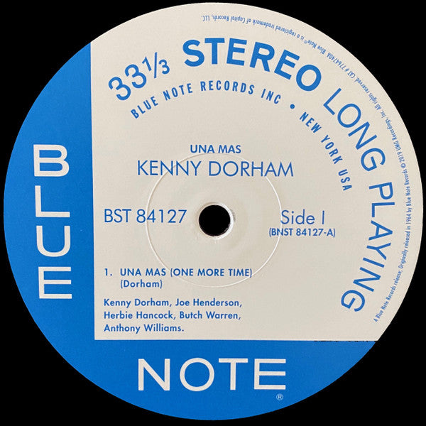 Kenny Dorham : Una Mas (One More Time) (LP, Album, RE, 180)