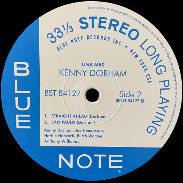 Kenny Dorham : Una Mas (One More Time) (LP, Album, RE, 180)