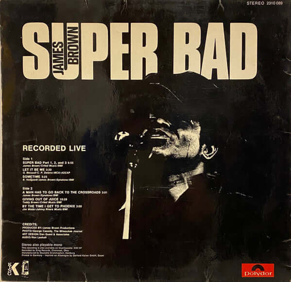 James Brown : Super Bad (LP, Album)