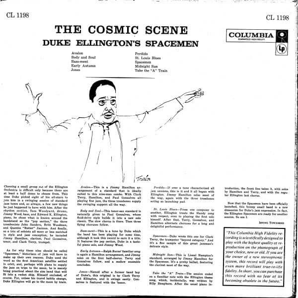 Duke Ellington's Spacemen ~ The Cosmic Scene (Vinyl) - Djungel & Jazz