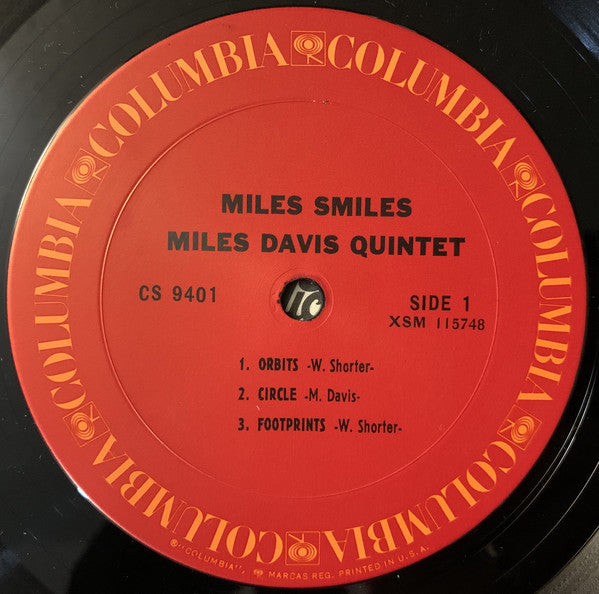 Miles Davis Quintet* : Miles Smiles (LP, Album, RE)