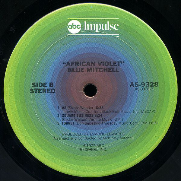 Blue Mitchell : African Violet (LP, Album)