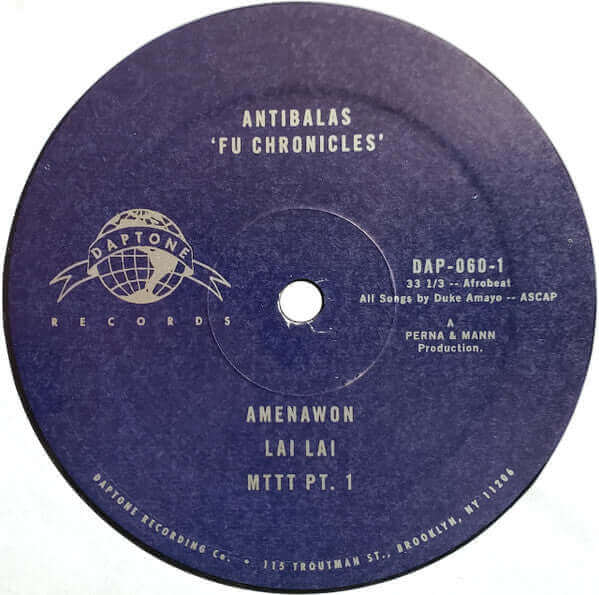 Antibalas : Fu Chronicles (LP)