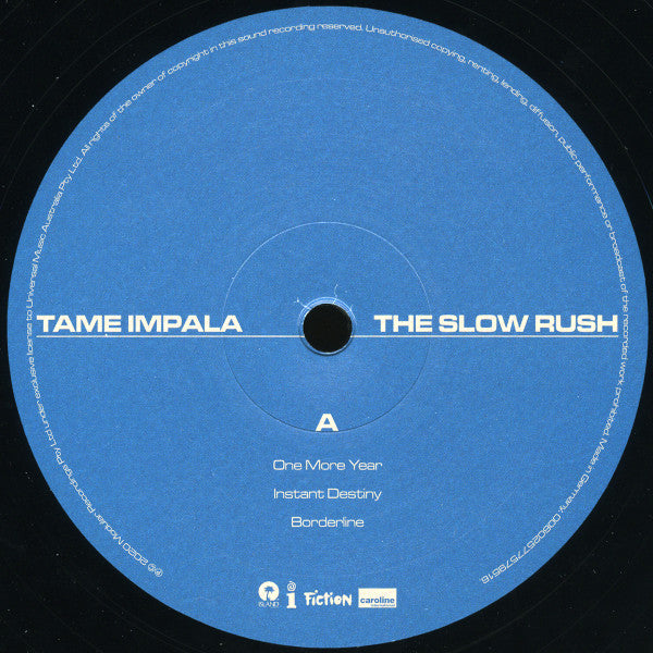 Tame Impala ~ The Slow Rush (Vinyl) - Djungel & Jazz