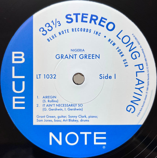 Grant Green ~ Nigeria (Vinyl) - Djungel & Jazz