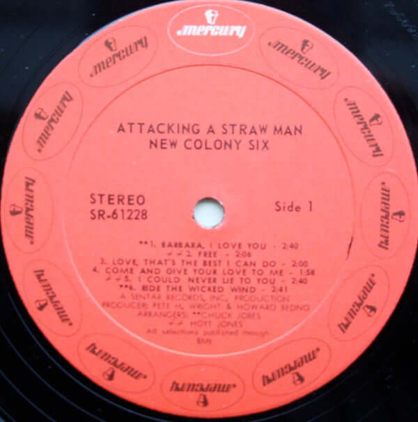 The New Colony Six : Attacking A Straw Man (LP, Album)