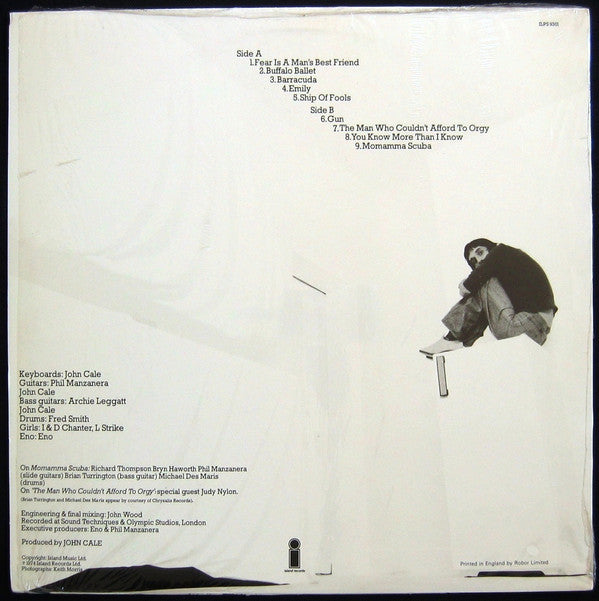 John Cale : Fear (LP, Album)