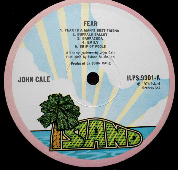 John Cale : Fear (LP, Album)