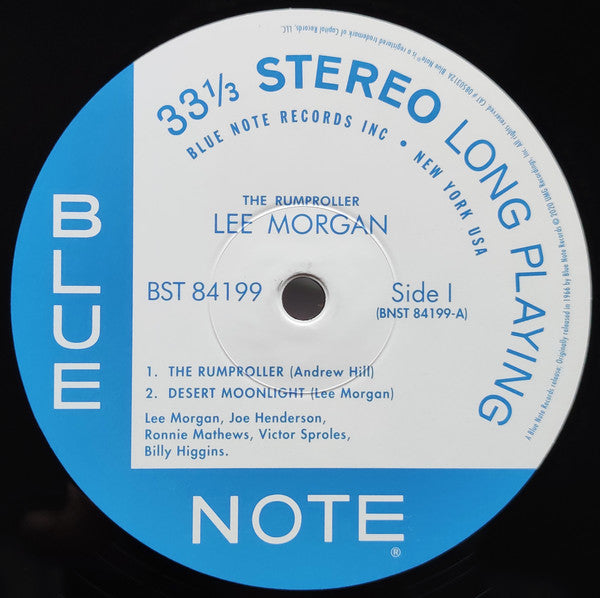 Lee Morgan : The Rumproller (LP, Album, RE, 180)