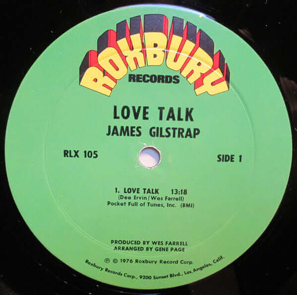 Jim Gilstrap ~ Love Talk (Vinyl) - Djungel & Jazz