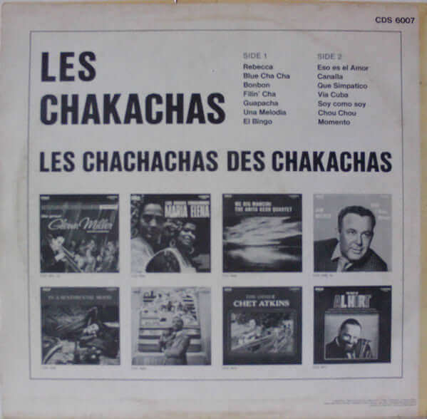 Chakachas : Les Chachachas Des Chakachas (LP, Album)