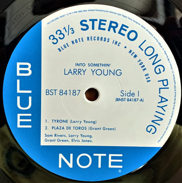 Larry Young ~ Into Somethin' (Vinyl) - Djungel & Jazz