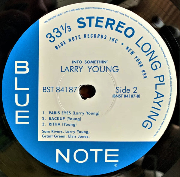 Larry Young ~ Into Somethin' (Vinyl) - Djungel & Jazz