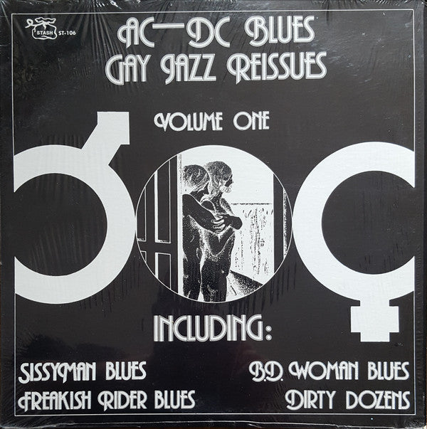 Various : AC-DC Blues: Gay Jazz Reissues Volume One (LP, Comp)