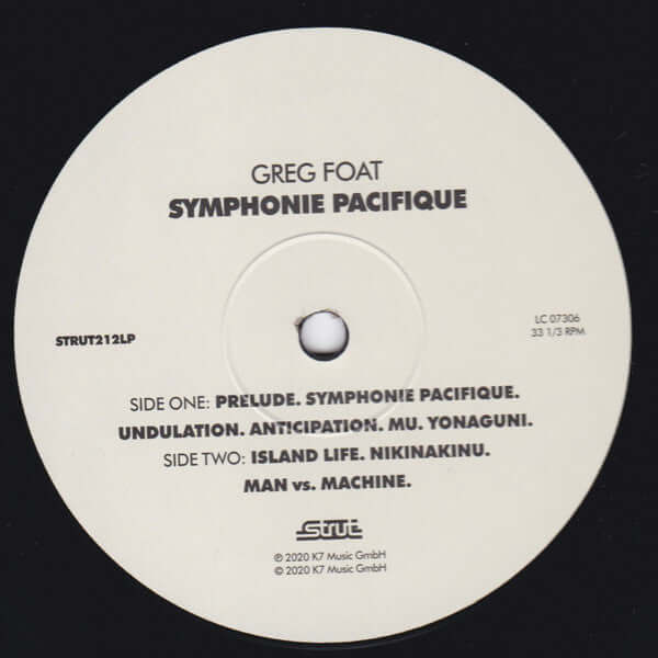 Greg Foat : Symphonie Pacifique (2xLP, Album)