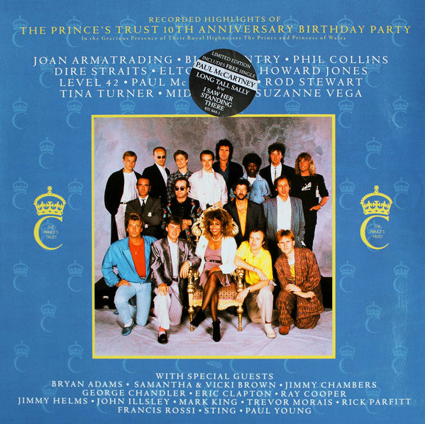 Various : Recorded Highlights Of The Prince's Trust 10th Anniversary Birthday Party (LP, Album, Ltd + 7", Promo)