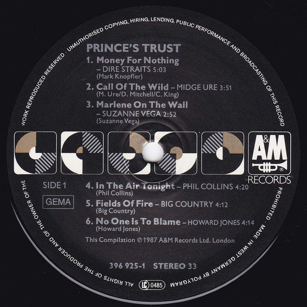 Various : Recorded Highlights Of The Prince's Trust 10th Anniversary Birthday Party (LP, Album, Ltd + 7", Promo)