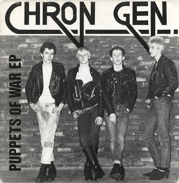 Chron Gen : Puppets Of War E.P. (7", EP, RP)