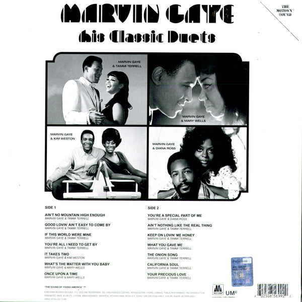 Marvin Gaye ~ His Classic Duets (Vinyl) - Djungel & Jazz