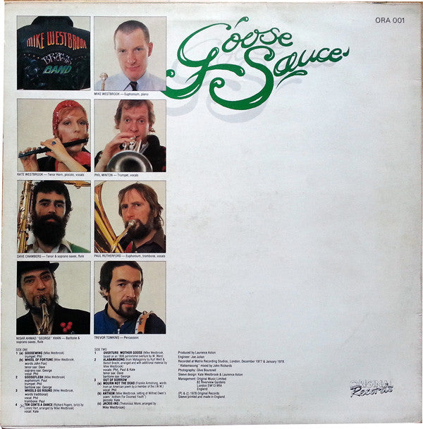 Mike Westbrook Brass Band : Goose Sauce (LP, Album)