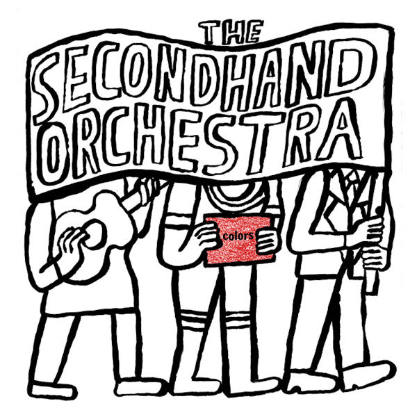 The Second Hand Orchestra : Colours (LP, Album, Red)