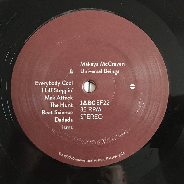 Makaya McCraven : Universal Beings E&F Sides (LP, Album)