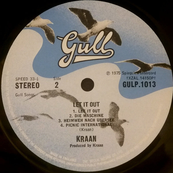 Kraan : Let It Out (LP, Album)