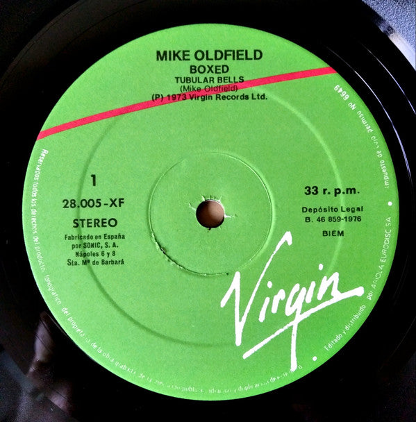 Mike Oldfield : Boxed (Box, Comp, RP + LP, Album + LP, Album + LP, Album )