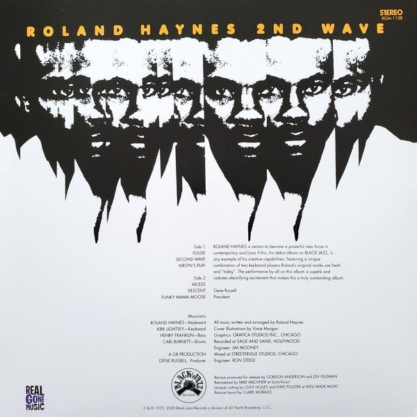 Roland Haynes : 2nd Wave (LP, Album, RE)