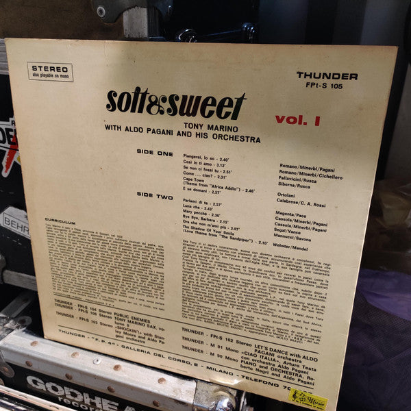 Tony Marino (4) : Soft&Sweet One (LP)