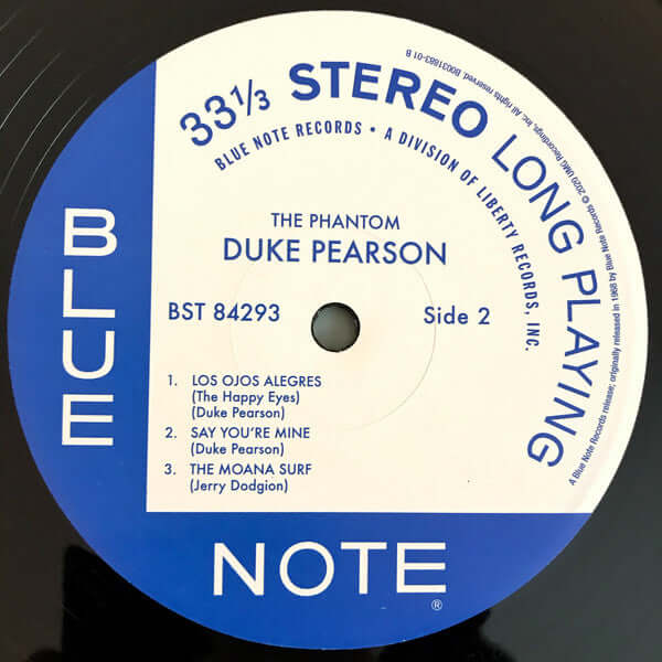 Duke Pearson Featuring Bobby Hutcherson ~ The Phantom (Vinyl) - Djungel & Jazz