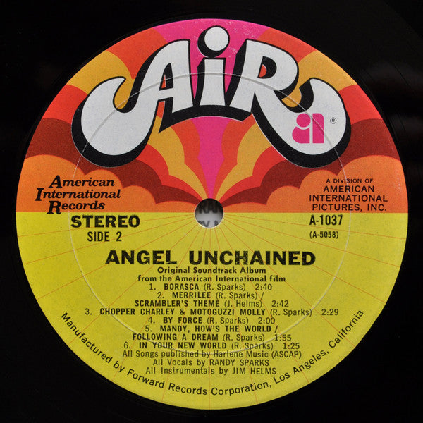Randy Sparks : Angel Unchained (Original Soundtrack) (LP)
