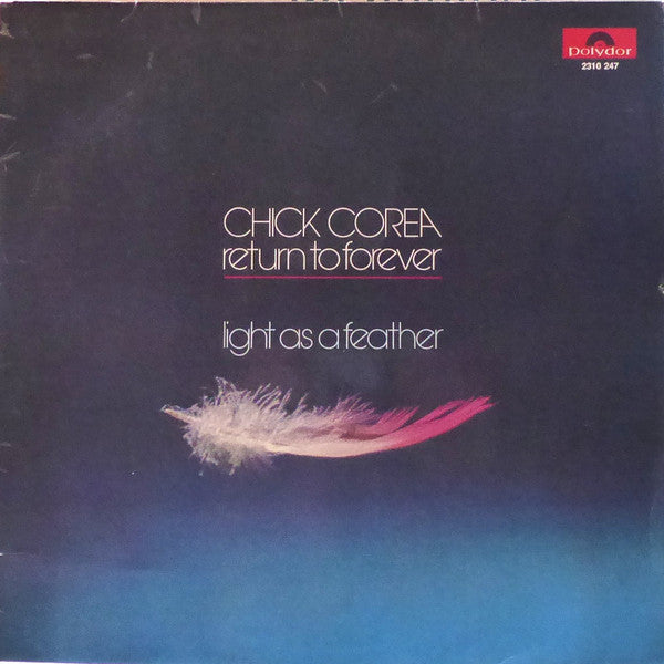 Chick Corea, Return To Forever : Light As A Feather (LP, Album)