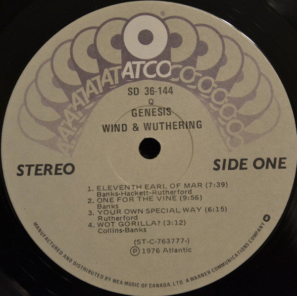 Genesis : Wind & Wuthering (LP, Album, RE)