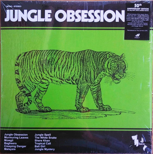 Nino Nardini & Roger Roger : Jungle Obsession (LP, RE, RM, 180)