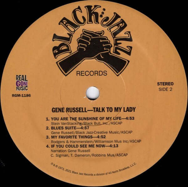 Gene Russell : Talk To My Lady (LP, Album, RE)