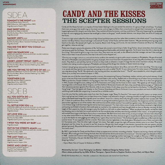 Candy And The Kisses : The Scepter Sessions (LP, Comp, Mono, But)